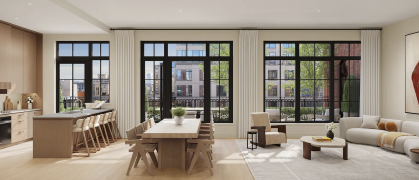 Sponsor co-op apartment, #3D at 201 East 23rd St. in Kips Bay, asking $1.325 million